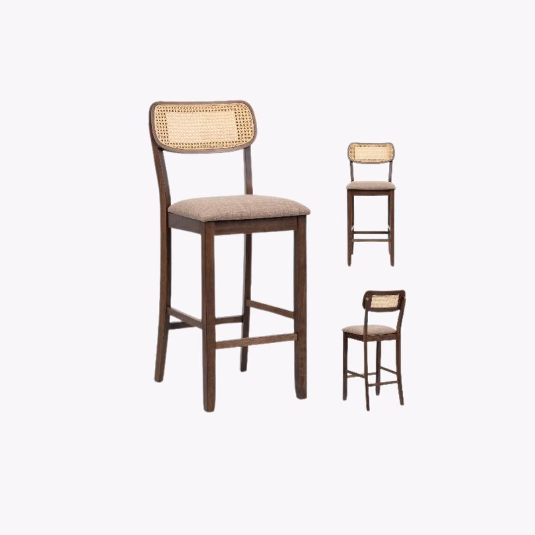 Kakuwa Rattan Bar Chair (Set of 2) - Image 2