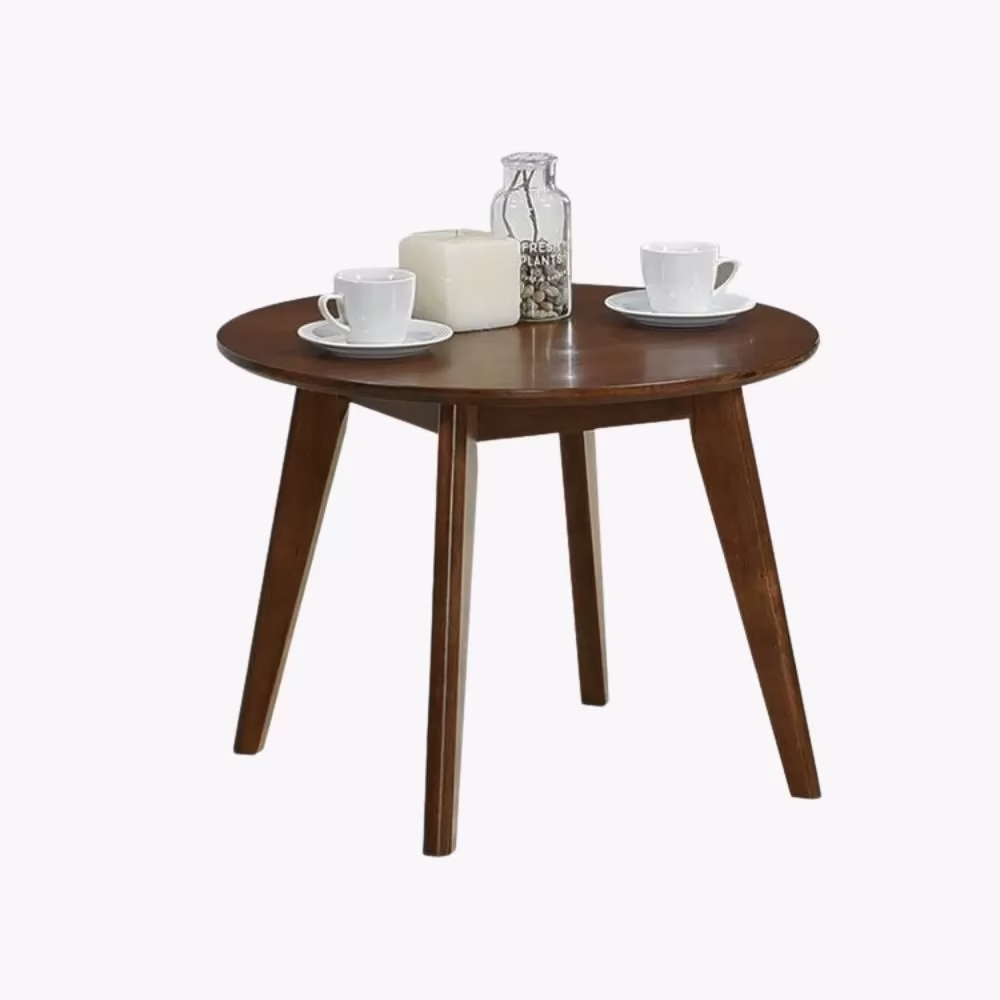 Espresso Round Coffee Table - Image 5