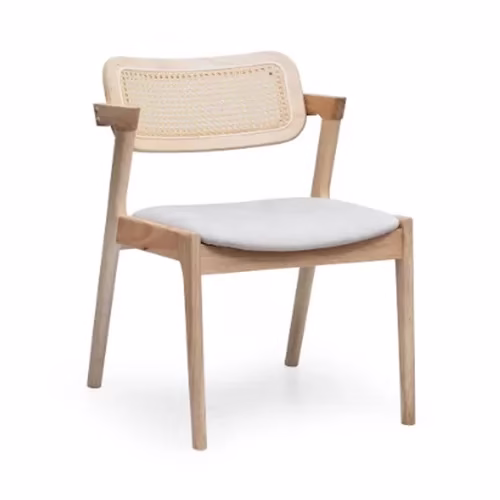 Keops Arm Dining Chair (Set of 2) - Image 7