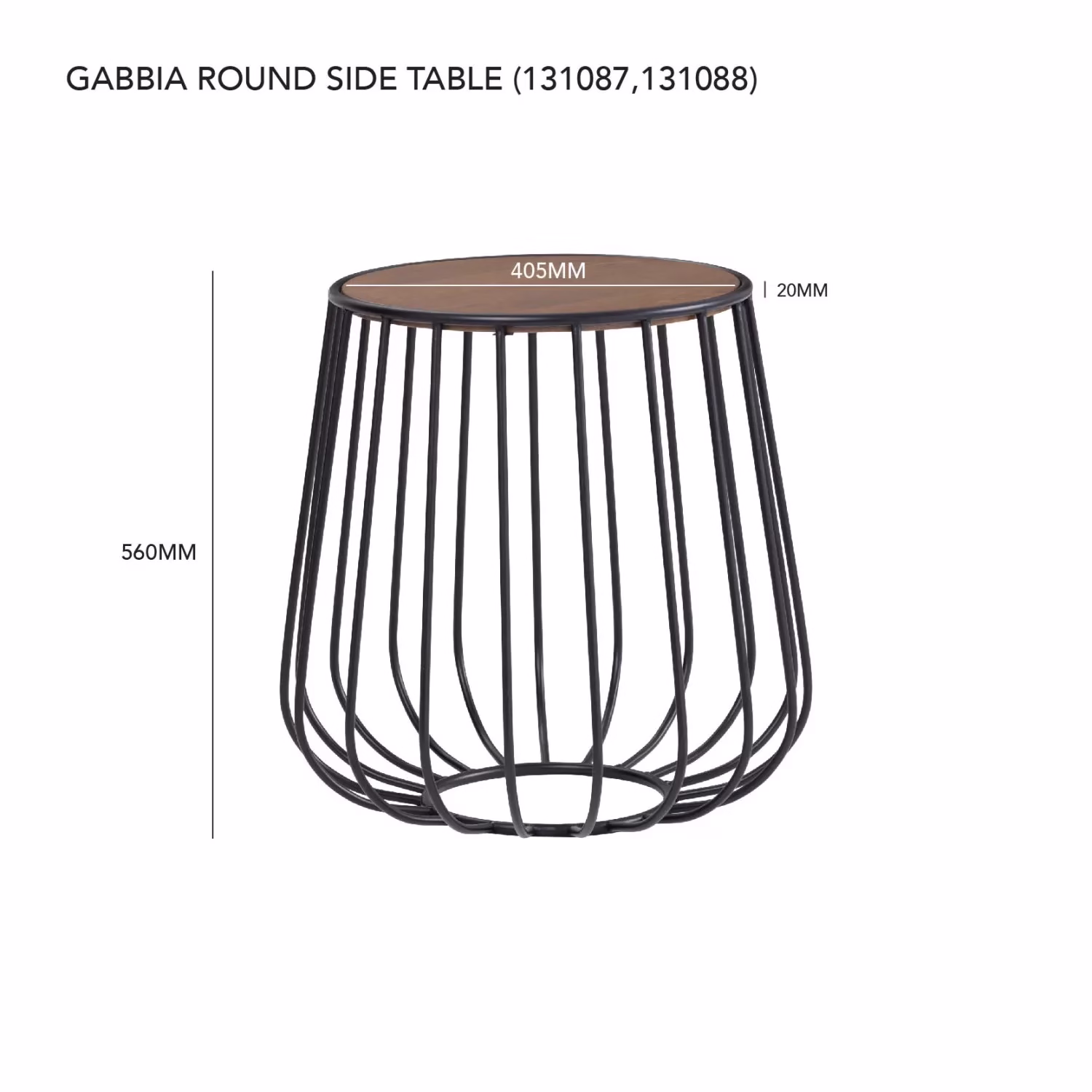 Gabbia Side Table - Image 4