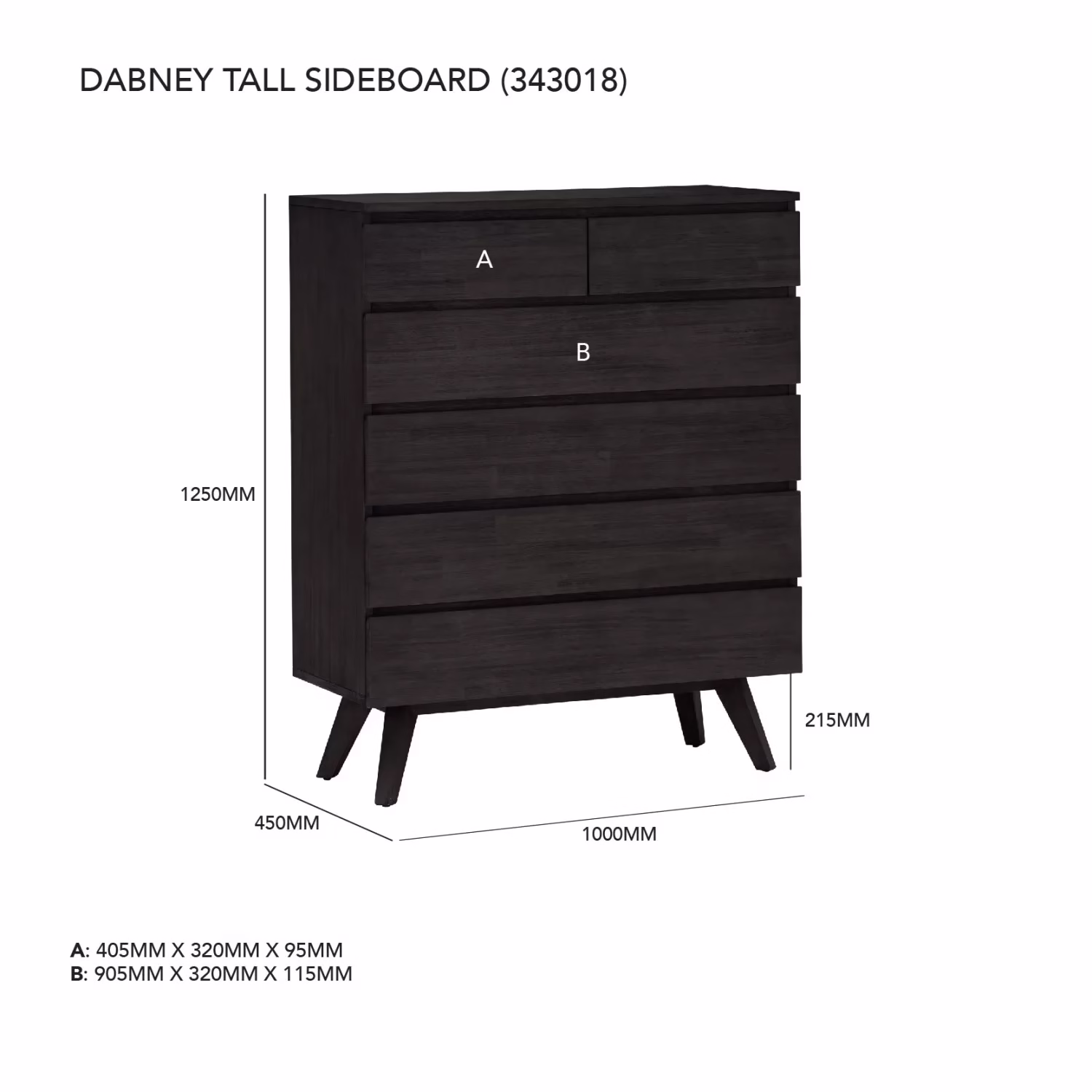 Dabney Dresser Chest - Image 6